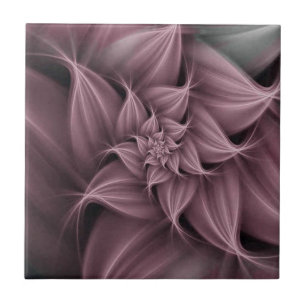Awesome Rose Flower Fractal Tile