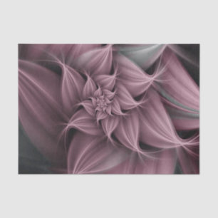 Awesome Rose Flower Fractal  Tissue Paper