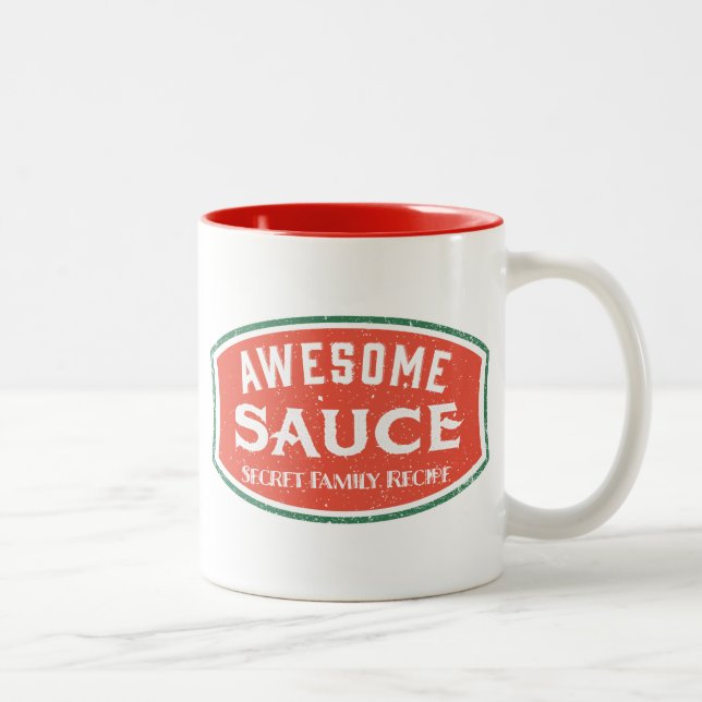 Awesome Sauce Two-Tone Coffee Mug (Right)