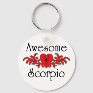 Awesome Scorpio Keychain