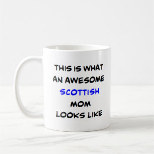 awesome scottish mom coffee mug