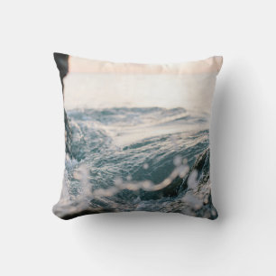 Awesome Sea Waves Best gift for nature lovers Throw Pillow