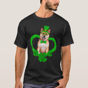Awesome Shiba Inu Saint Patrick's Day Dog Dad Mom T-Shirt