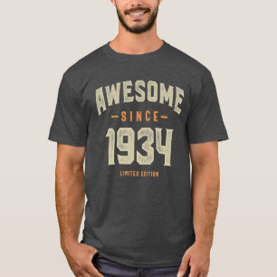 Awesome Since 1934 - 88th birthday Retro Classic  T-Shirt