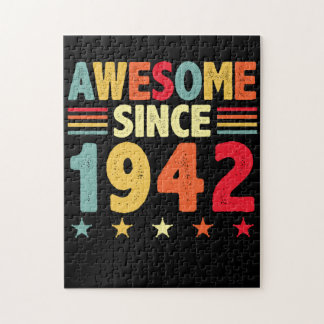 Awesome Since 1942 Jigsaw Puzzle