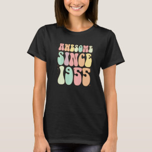 Awesome Since 1955 Birthday 67 Years Old Women Me T-Shirt