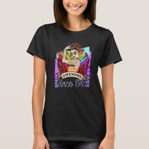 Awesome Since 1965 57 Years Old Leopard 57th Birth T-Shirt