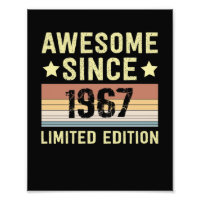 Awesome Since 1967 Birthday