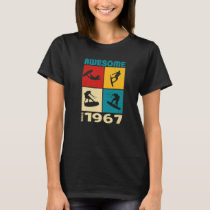 Awesome since 1967 Wakeboard lifestyle T-Shirt