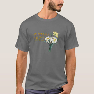 Awesome Since 1972 Rainbow 50Th Birthday Born In 1 T-Shirt