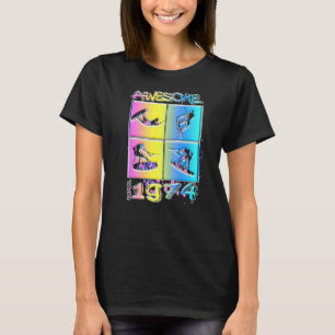 Awesome since 1974 Wakeboard lifestyle 1 T-Shirt