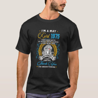 Awesome Since 1975 47th Birthday I'm A May Girl 19 T-Shirt