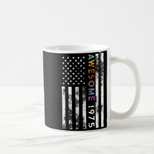 Awesome Since 1975 Funny Birthday American USA Coffee Mug