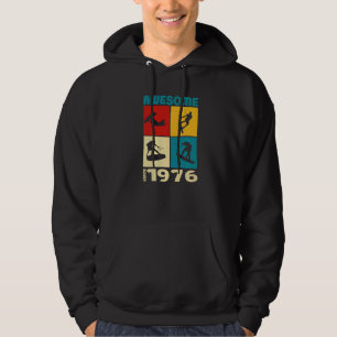 Awesome since 1976 Wakeboard lifestyle Hoodie