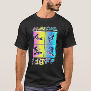 Awesome since 1977 Wakeboard lifestyle 2 T-Shirt