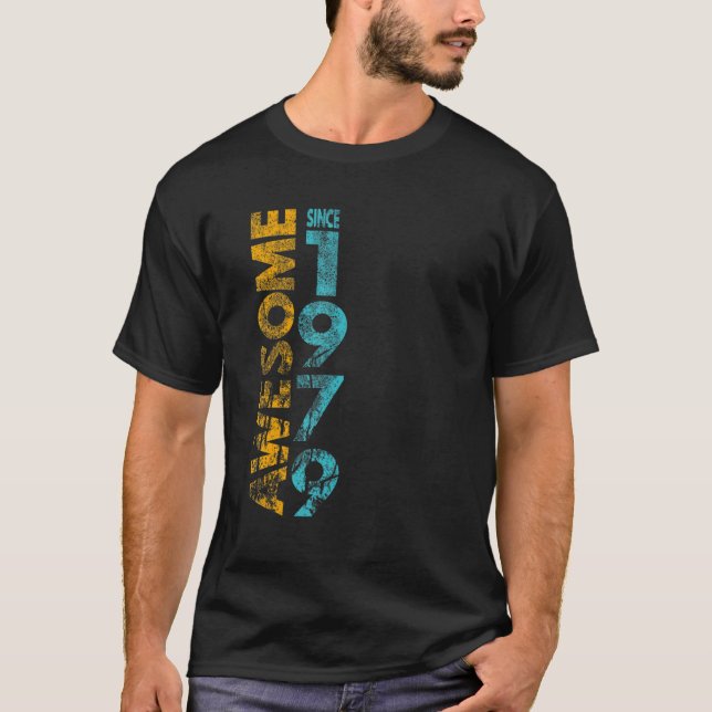 Awesome Since 1979 1 T-Shirt (Front)