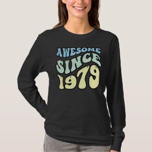 Awesome Since 1979 Vintage Retro Birthday T-Shirt
