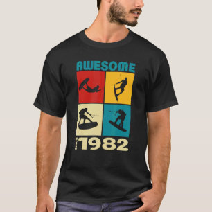 Awesome since 1982  Wakeboard lifestyle T-Shirt