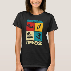 Awesome since 1982  Wakeboard lifestyle T-Shirt