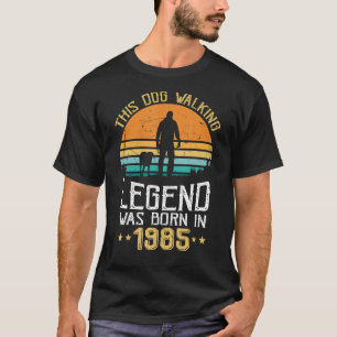 Awesome Since 1985 37th Birthday Dog Men Born In T-Shirt
