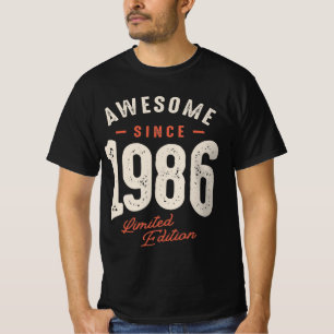 Awesome Since 1986 - 36th Birthday Retro Classic T-Shirt