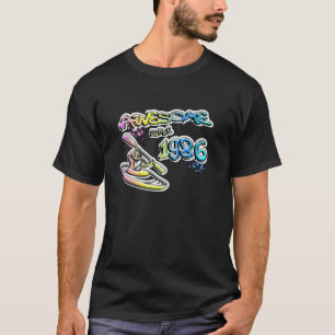 Awesome since 1986 Kayaking Kayaker Graffiti T-Shirt