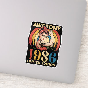 Awesome Since 1986 Retro 40th Women's Birthday