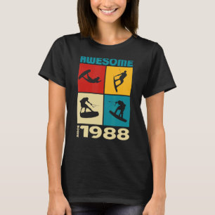 Awesome since 1988 Wakeboard lifestyle 1 T-Shirt