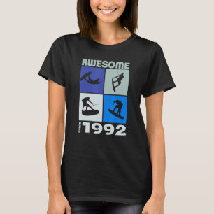 Awesome since 1992 Wakeboard lifestyle T-Shirt