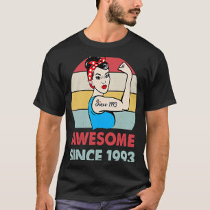 Awesome Since 1993 30 Year Old 30th Birthday T-Shirt