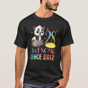 Awesome Since 1994 28th Birthday 28 Year Old Panda T-Shirt