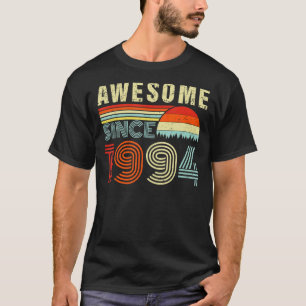 Awesome Since 1994 Retro 28 Years Old Vintage 28th T-Shirt