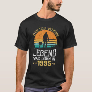Awesome Since 1995 27th Birthday Dog Men Born In T-Shirt