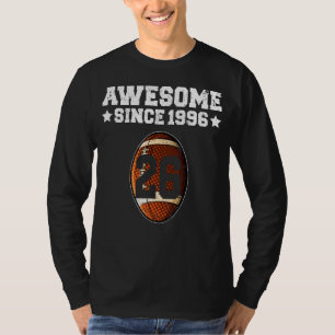 Awesome Since 1996 Football 26th Birthday 26 Years T-Shirt