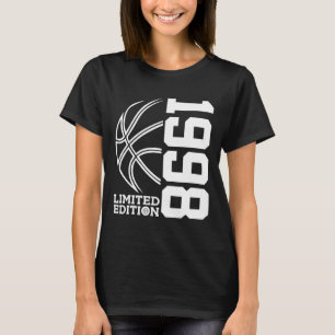 Awesome Since 1998 Birthday Bysketbyll Limited Edi T-Shirt