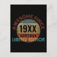 AWESOME SINCE 19XX LIMITED EDITION
