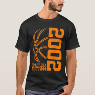 Awesome Since 2002 Birthday Bysketbyll Limited Edi T-Shirt