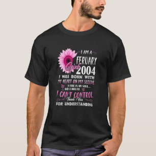 Awesome Since 2004 18th Birthday I M A February Gi T-Shirt