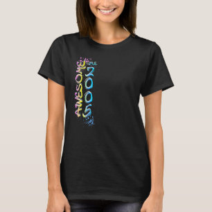 Awesome since 2005 graffiti motif T-Shirt