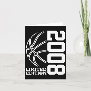 Awesome Since 2008 Birthday Bysketbyll Limited Edi Card