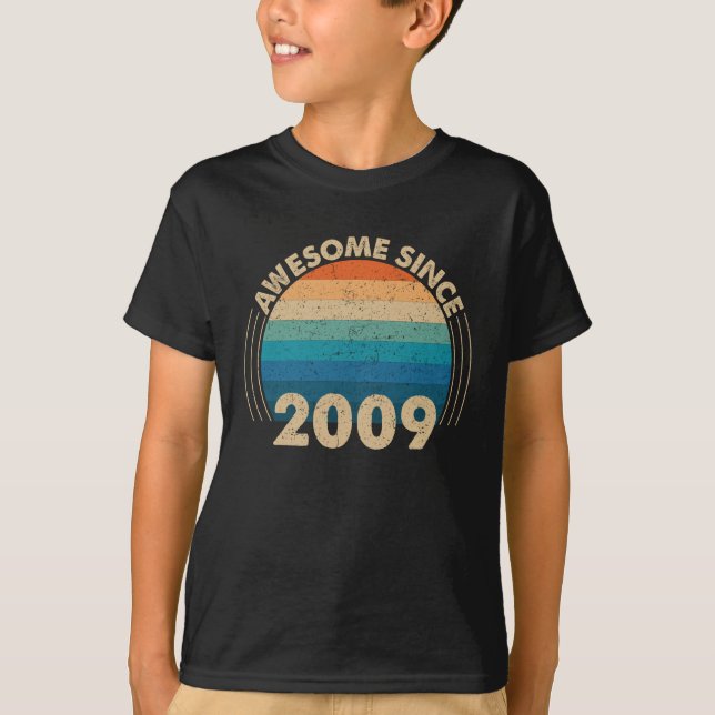 Awesome Since 2009 T-Shirt (Front)