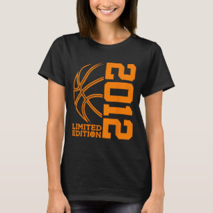 Awesome Since 2012 Birthday Bysketbyll Limited Edi T-Shirt