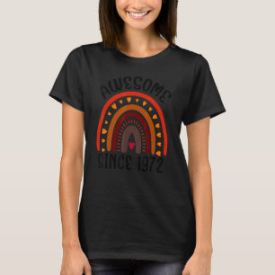 Awesome Since 2016 Rainbow 6th Birthday Born In 20 T-Shirt