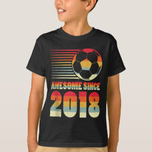 Awesome Since 2018 Soccer 8th Birthday Tank Top 