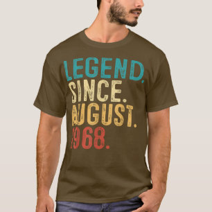 Awesome Since August 1968 54th Bday Gift 54 Years T-Shirt