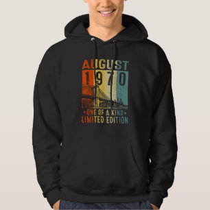 Awesome Since August 1970 One Of A Kind Hoodie