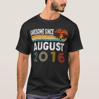 Awesome Since August 2016 T-Shirt