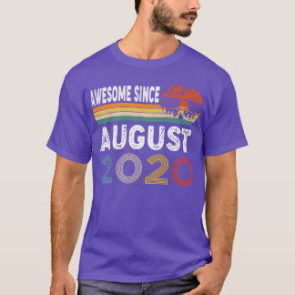 Awesome Since August 2020 T-Shirt