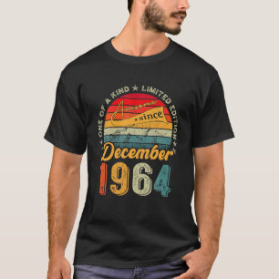 Awesome Since December 1964 58 Years Old 58th T-Shirt