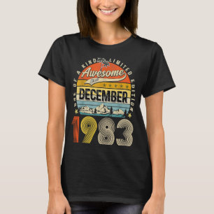 Awesome Since December 1983 40 Years Old T-Shirt